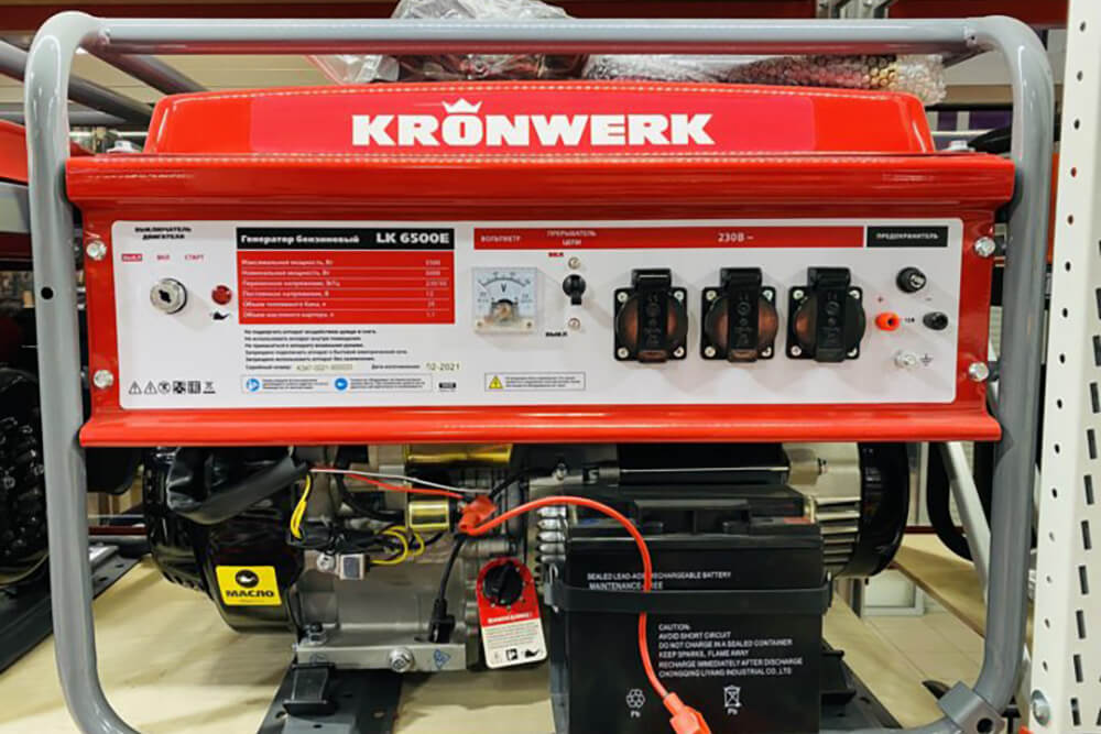 Бензогенератор Kronwerk LK 6500E